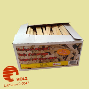Schachtel mit Fichte/Tanne Anfeuerungsholz 5 kg 